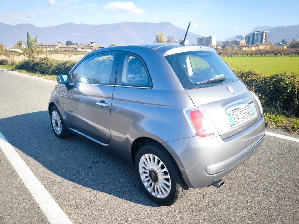 FIAT 500 1,2 BENZINA-LOUNGE -EURO 6- OK NEOPATENTATI