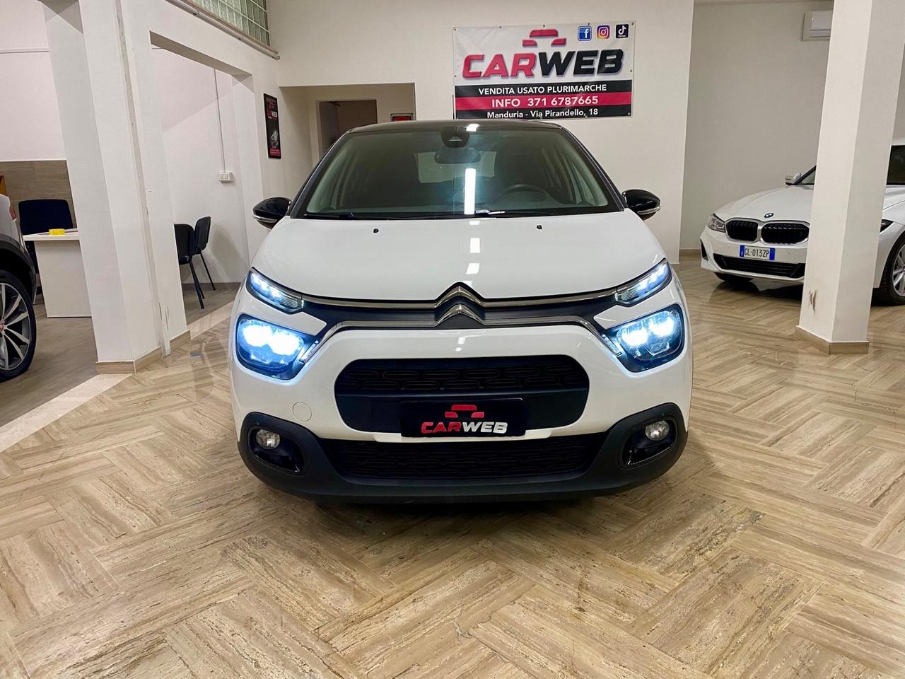 CITROEN NEW C3 1.5 BlueHDi SHINE FULL LED NAVY CAM 2022