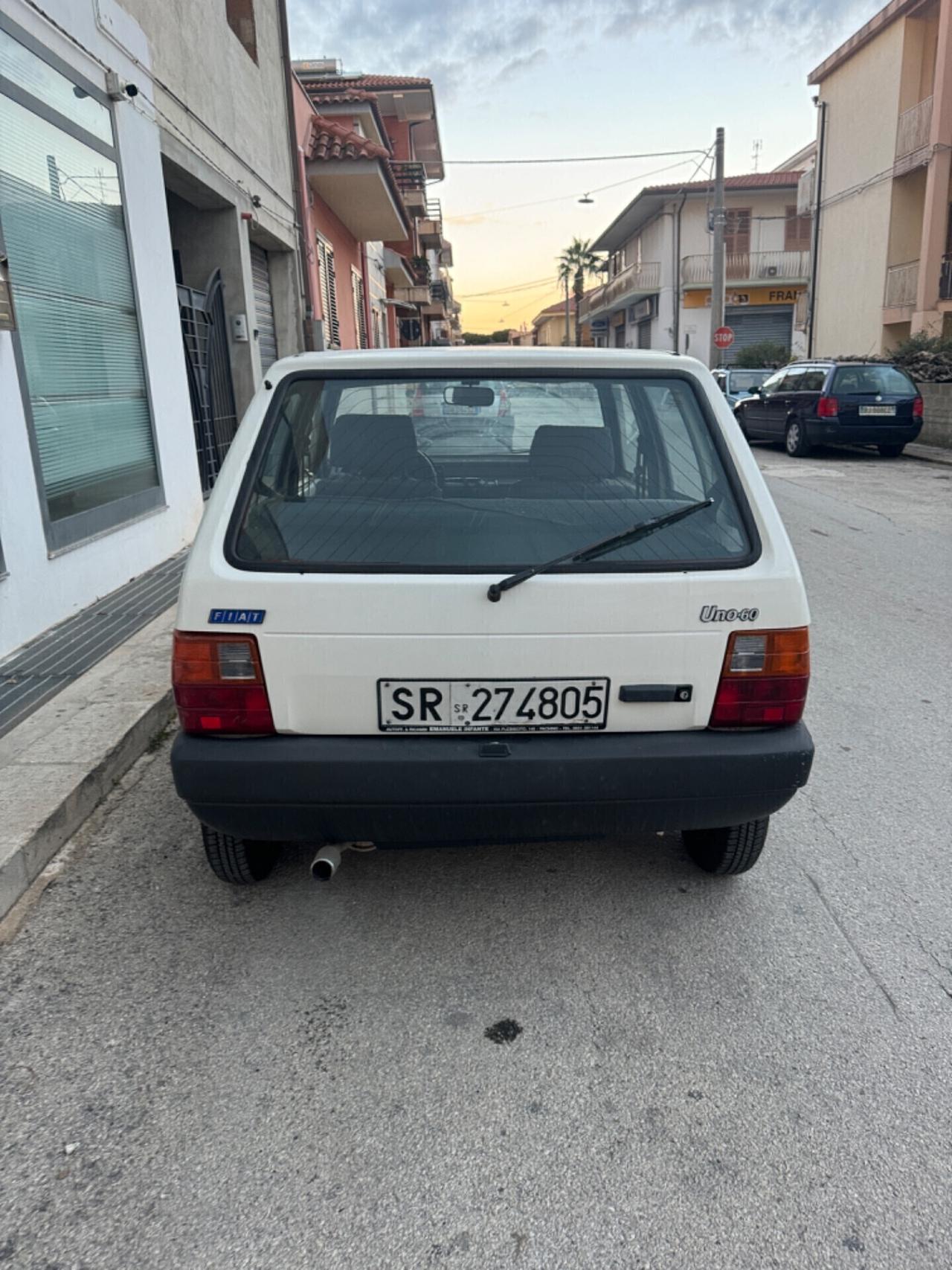 Fiat Uno 60 5 porte S 1989 STORICA esente bollo e assicurazione ridotta