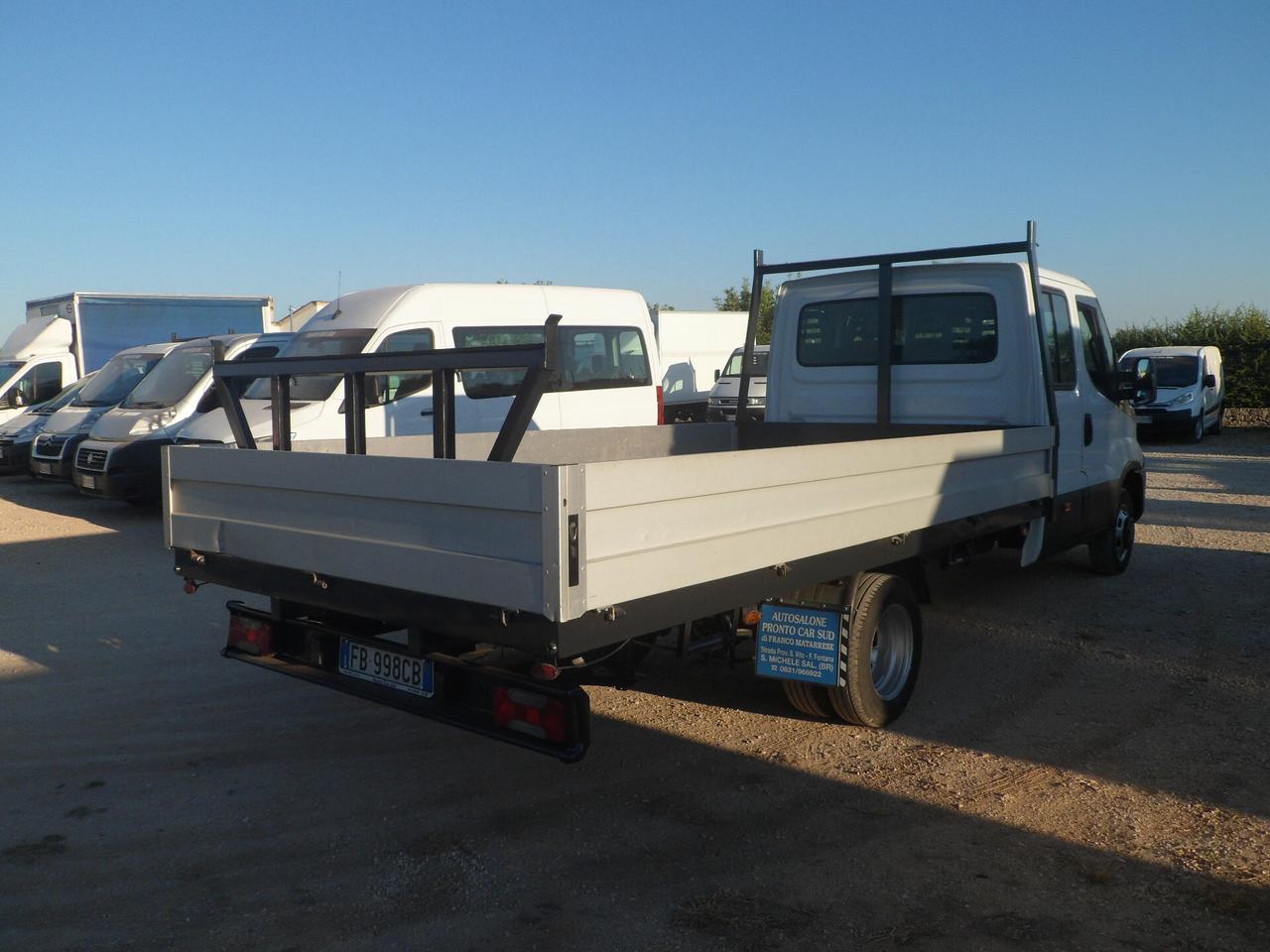 Iveco Daily 35c15 doppia cabina cassone fisso