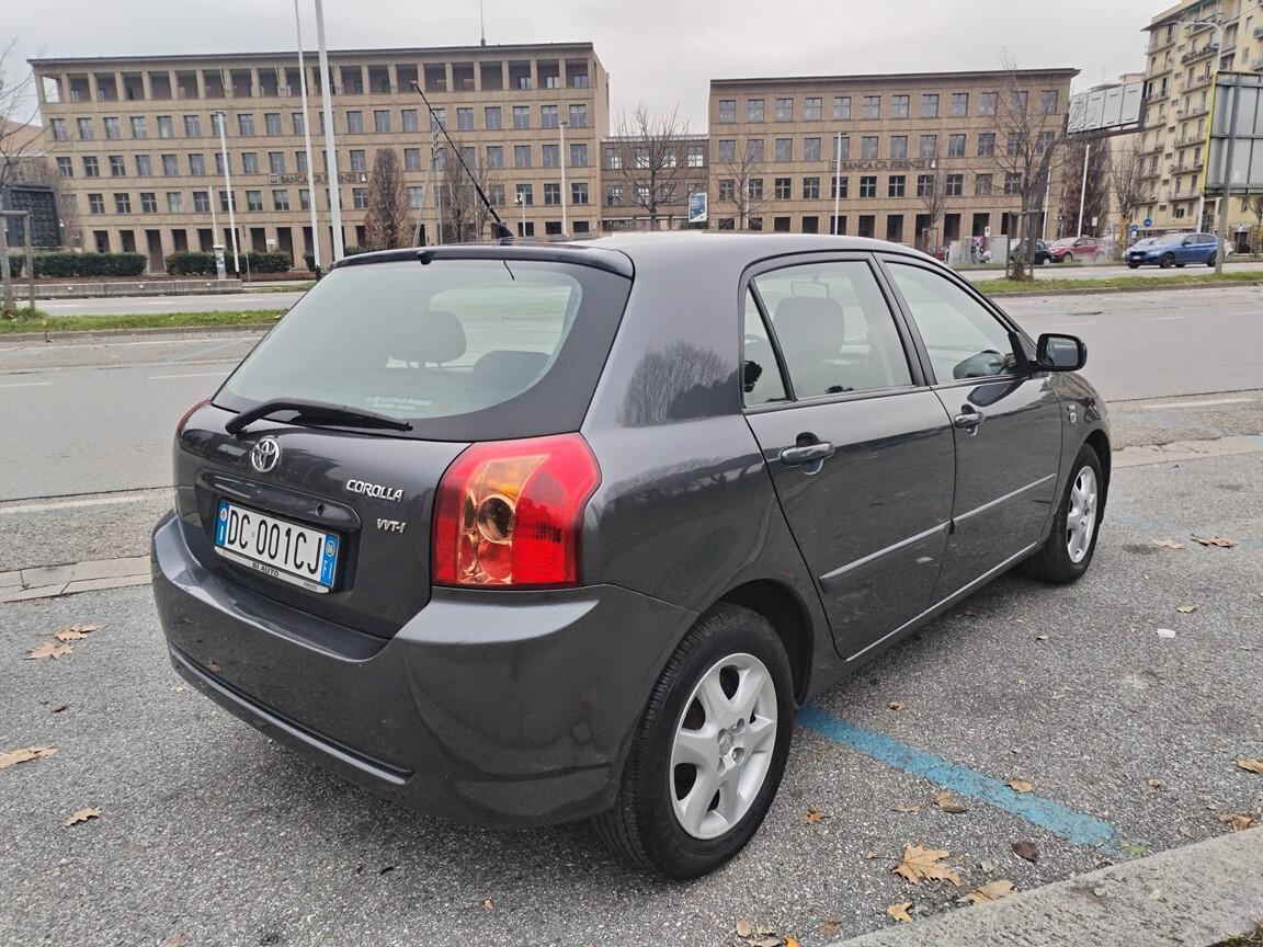 Toyota Corolla 1.4 16V 5 p Sol 77000KM 2006 CRONOLOGIA TAGLIANDI TOYOTA