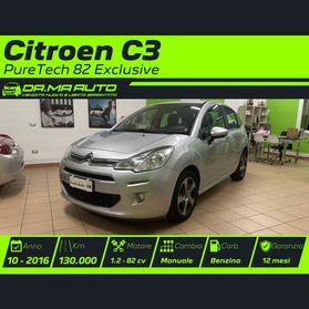 Citroen C3 PureTech 82 EXCLUSIVE 2016