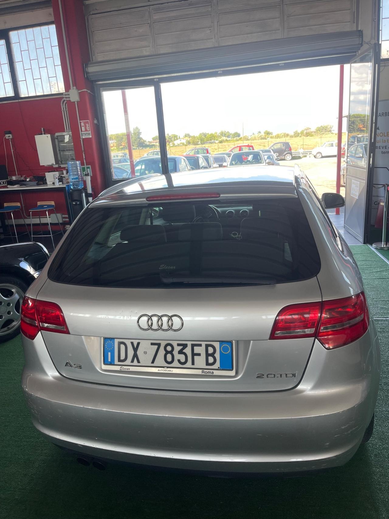 Audi A3 SPB 2.0 TDI Automatica PERMUTE RATE