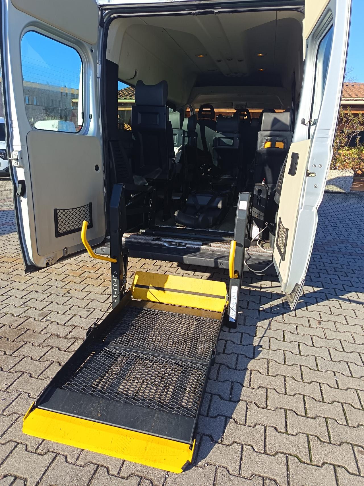 Fiat ducato 2.3 130cv trasporto disabili