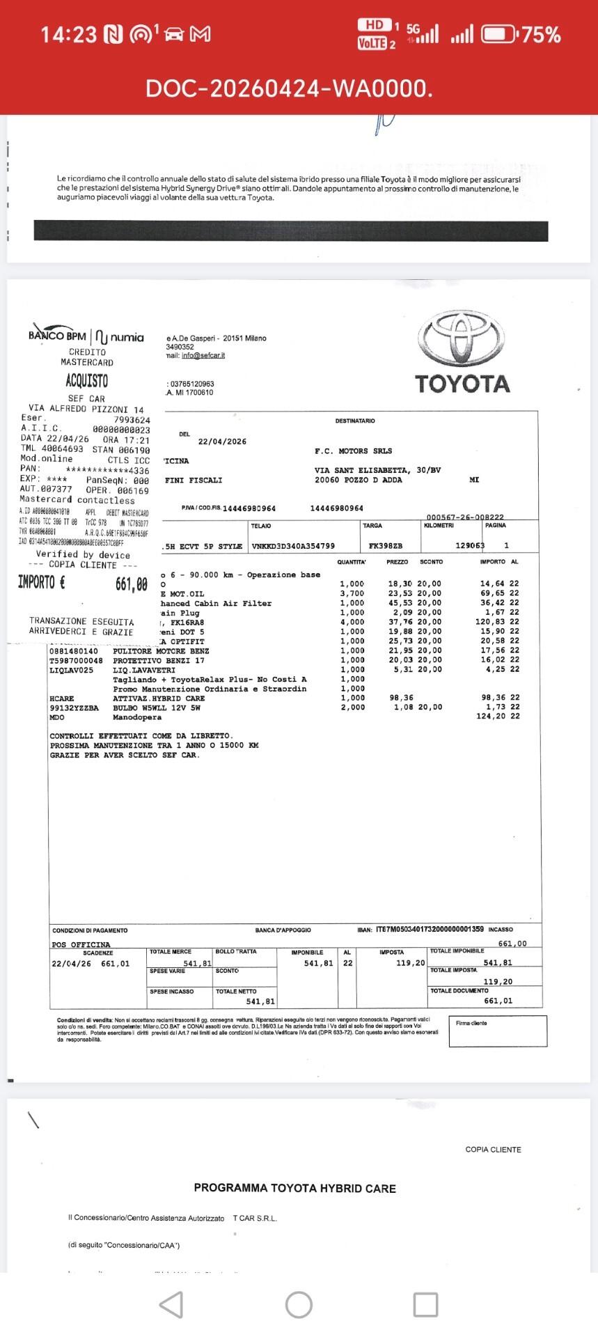 Toyota Yaris hybrid