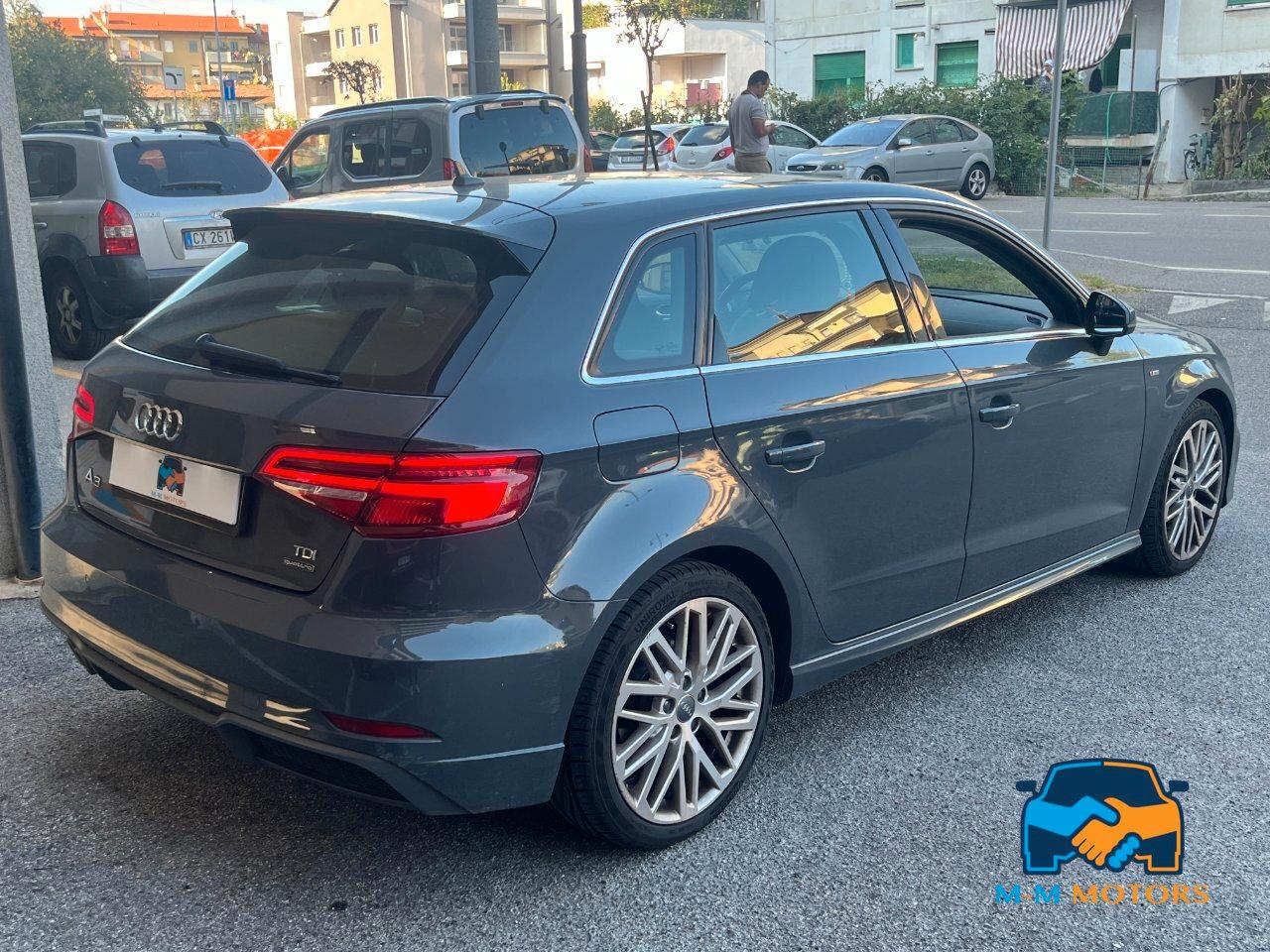Audi A3 Sportback 40 2.0 tdi quattro 184cv s-tronic 7m