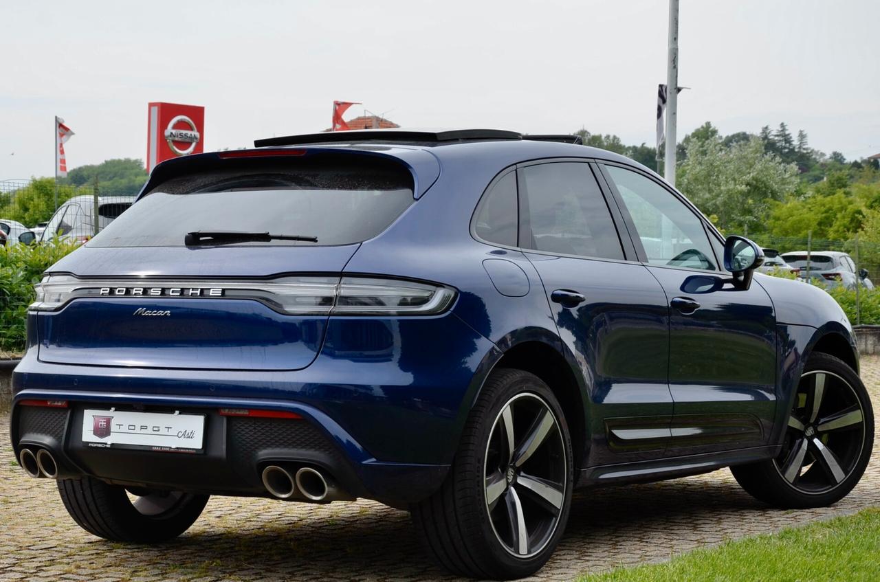 PORSCHE MACAN 2.0 T 265cv PDK, CRONOLOGIA SERVICE PORSCHE, TETTO, SCARICO SPORTIVO, SOSPENSIONI ADATTIVE, FARI PDLS, PERMUTE