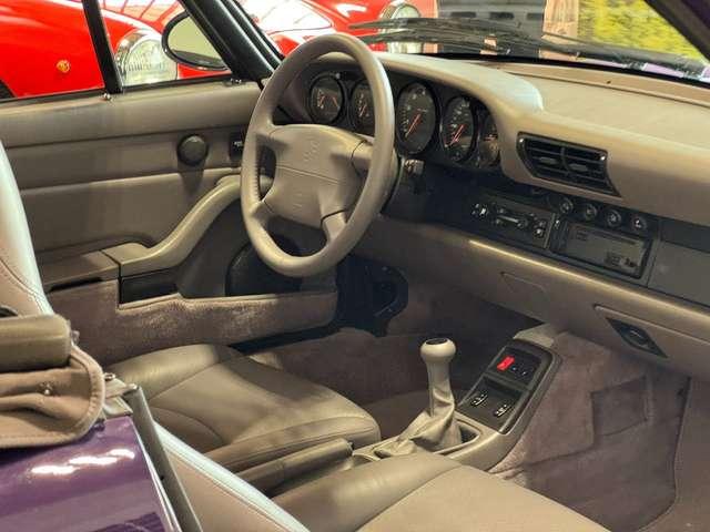 Porsche 993 911 cabriolet carrera 2 amarant violet molto rara