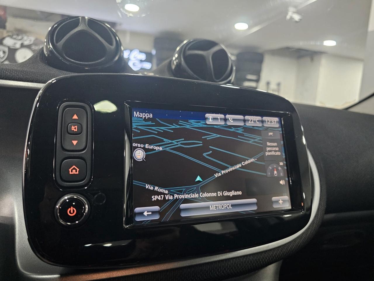 NUOVA SMART FORFOUR IDENTITY BLACK EDITION PASSION 0.9 BENZ 90CV TWINAMIC