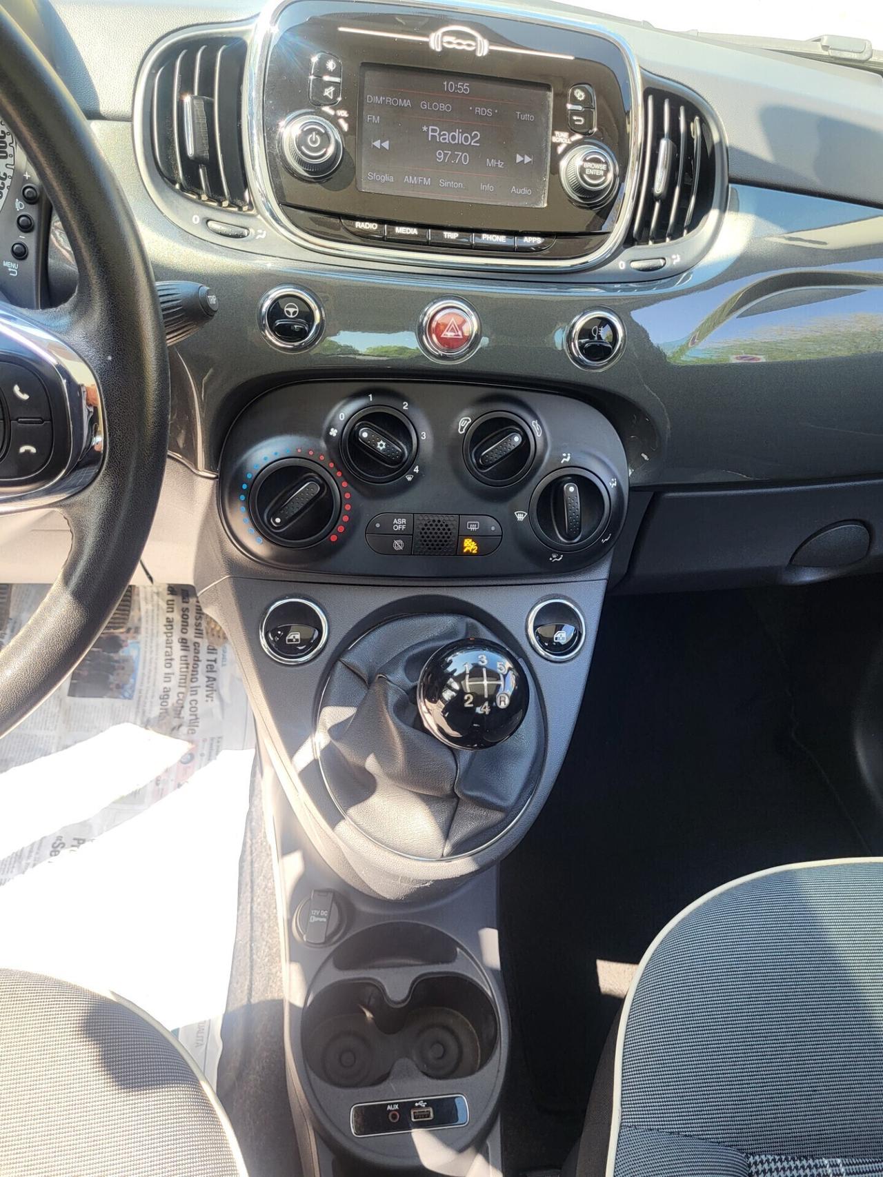FIAT 500 1,3 M.JET RIVA-UNICA PROPRIET-3 REVISIONI