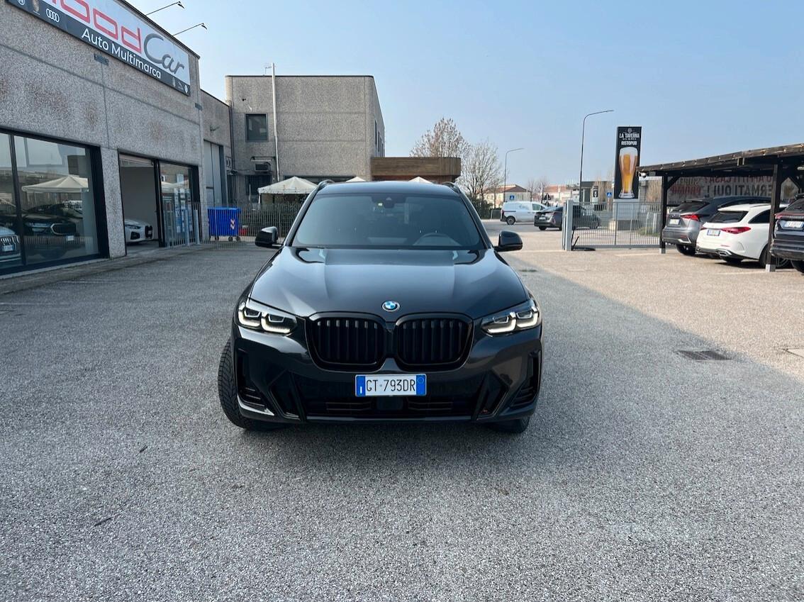 BMW X3 xdrive20d mhev 48V Msport auto UNICO PROPRIETARIO