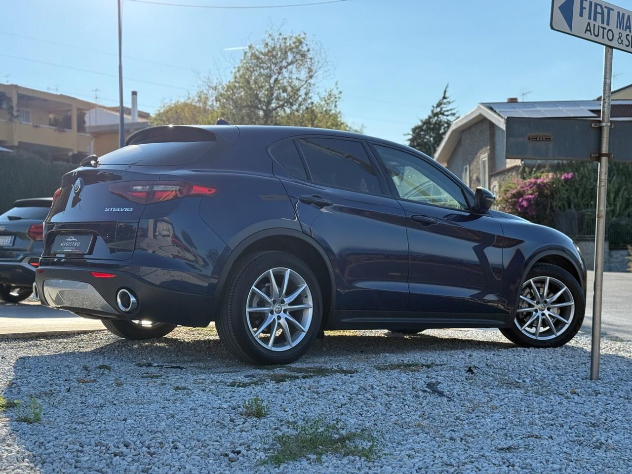 Alfa Romeo STELVIO 2.2 TD 160CV AT8 Blu Montecarlo