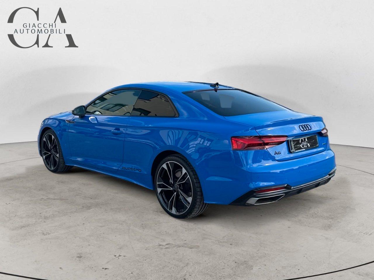 Audi A5 Coupe 40 2.0 tdi mhev S line edition quattro 204cv s-tronic