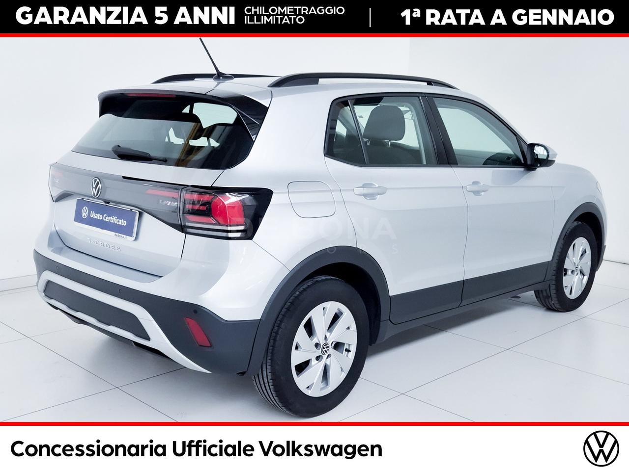 Volkswagen T-Cross 1.0 tsi life 95cv