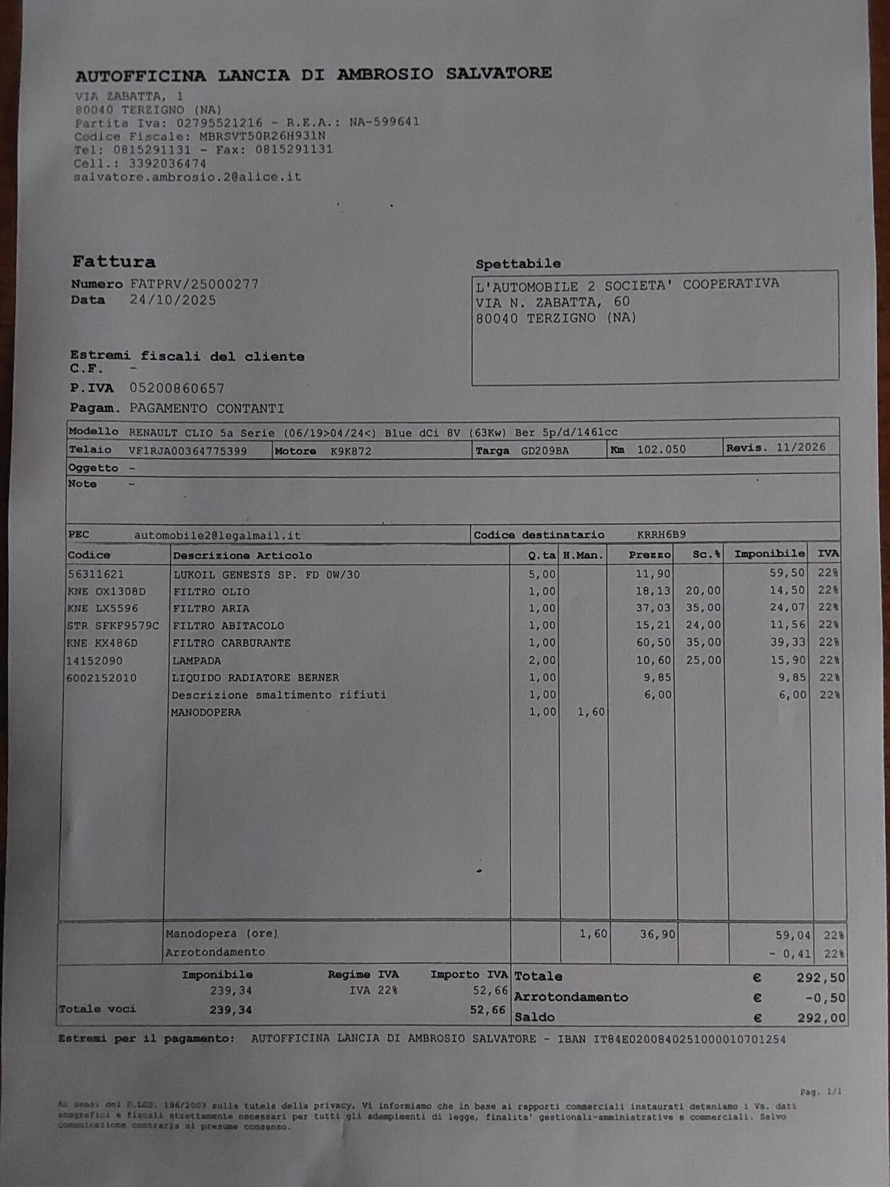 Renault Clio 1.5 dCi 85 CV Business