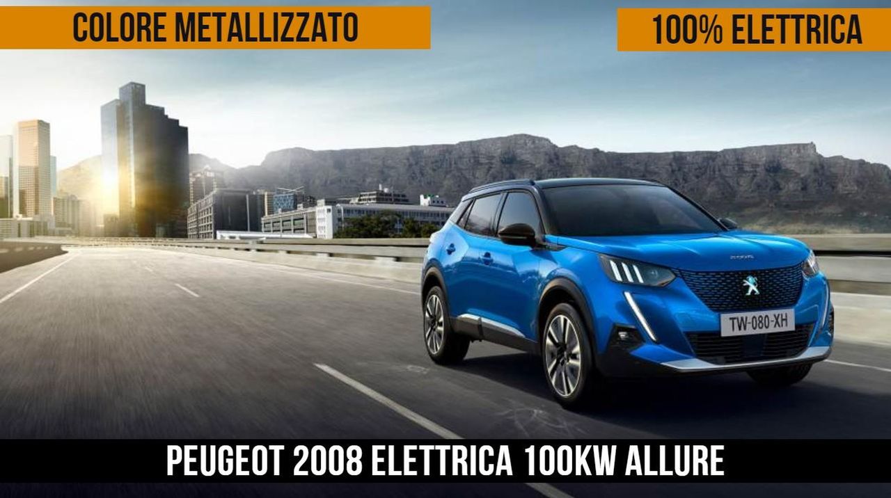 PEUGEOT 2008 motore elettrico 136 CV Allure