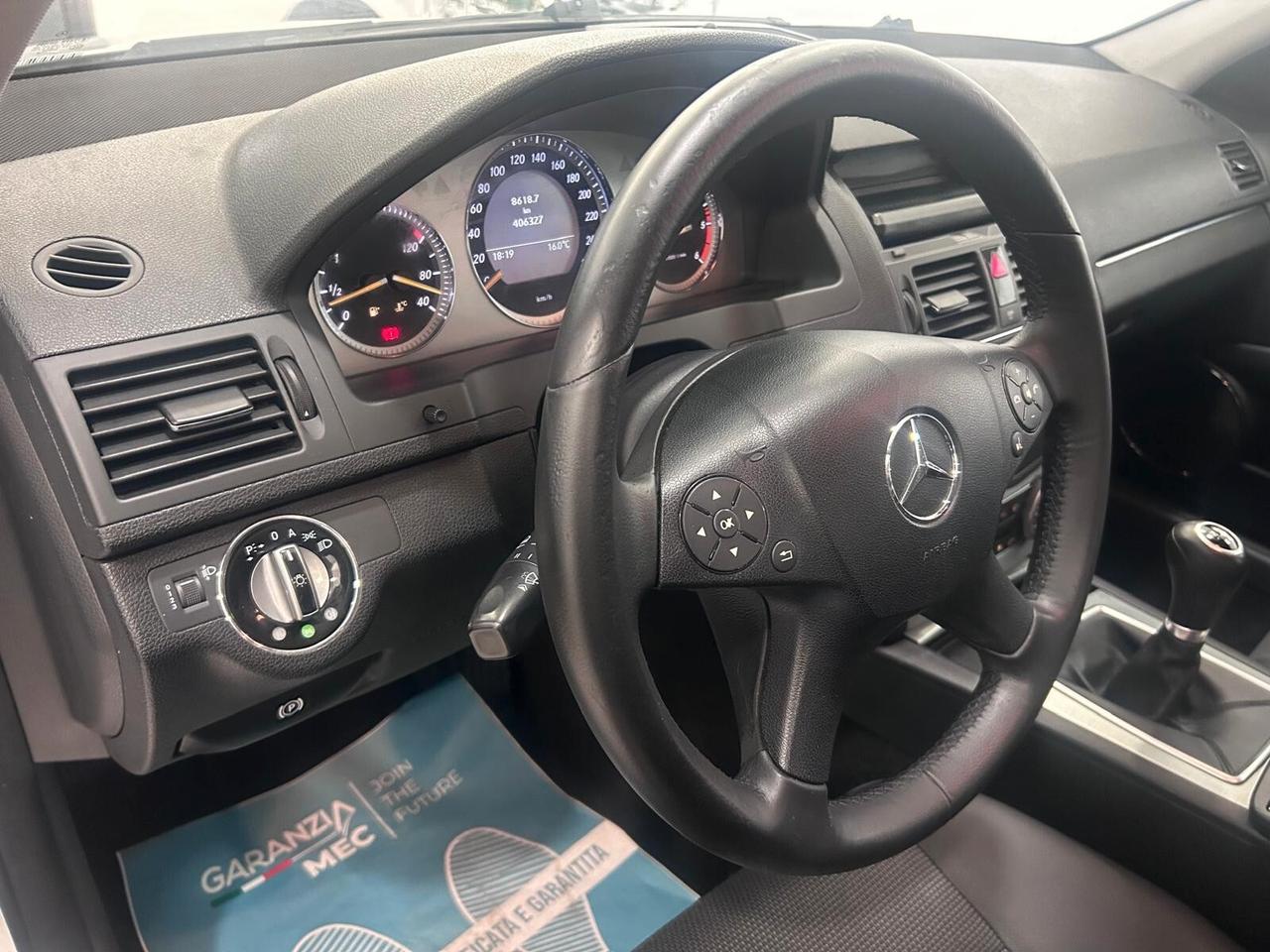 Mercede C 200 CDI Avantg. 2008 MANUALE