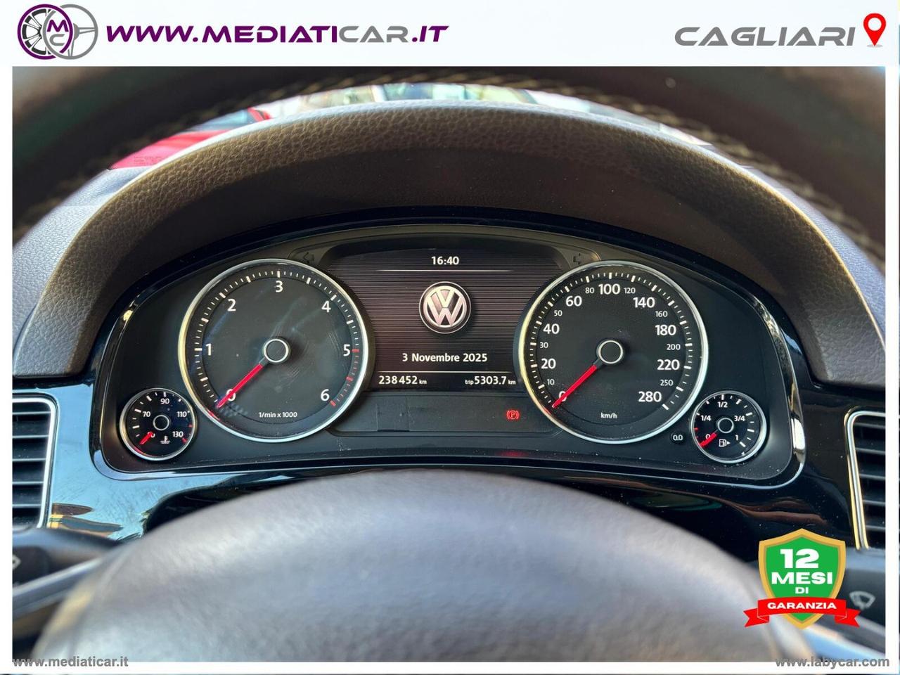 VOLKSWAGEN Touareg 3.0 TDI 204 CV tip. BMT