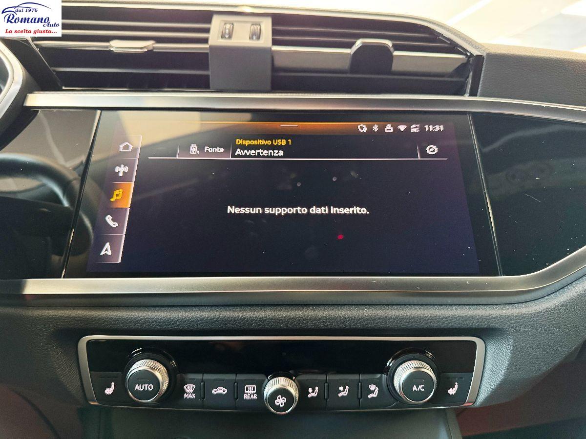 Audi Q3 SPB 35 TDI S tronic Identity Black /PELLE/R20