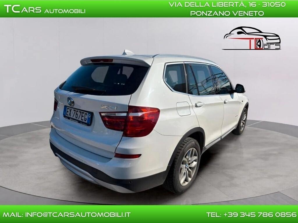 BMW X3 XDRIVE XLINE - EURO 6 - TETTO APRIBILE