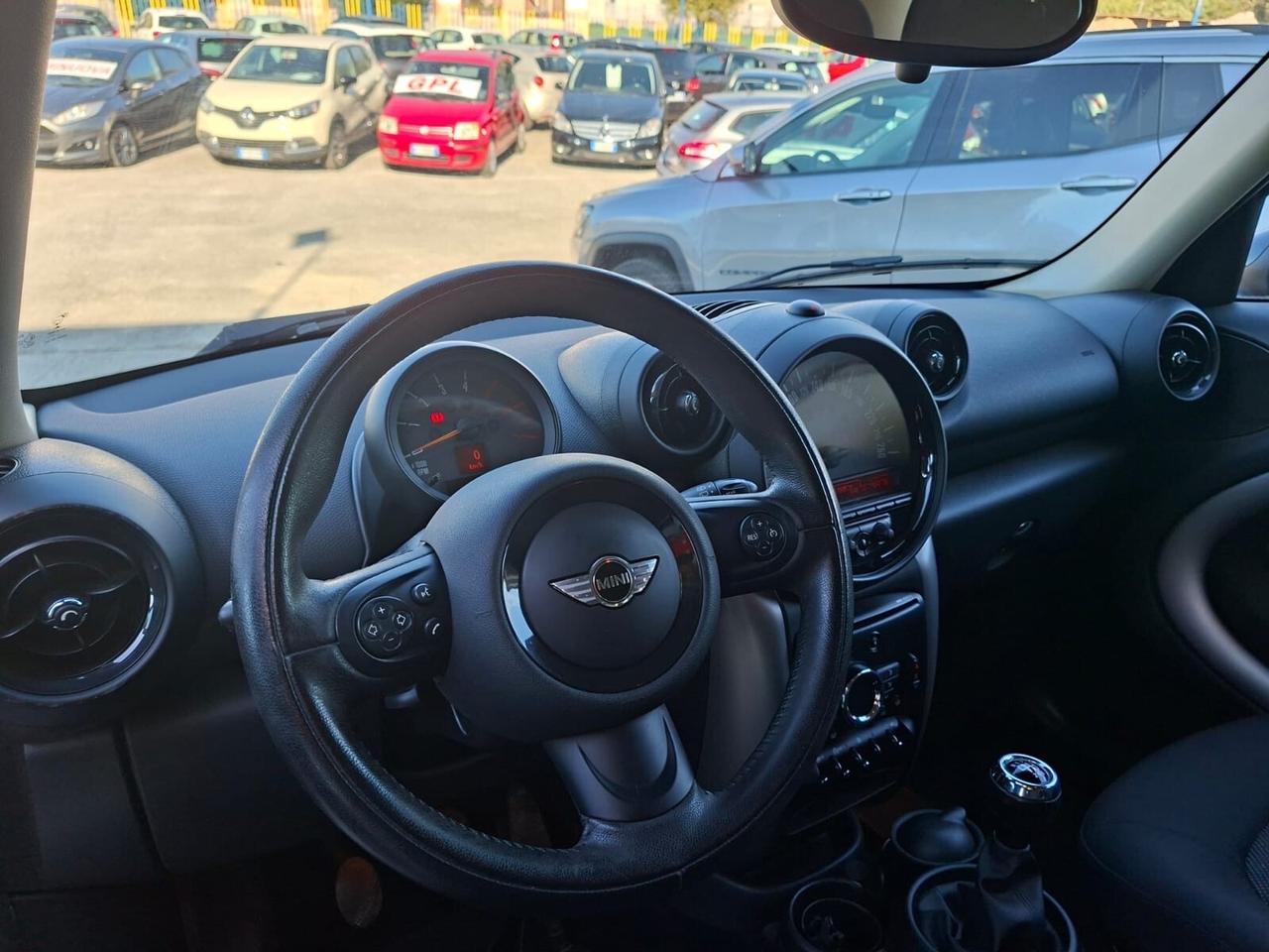 Mini Cooper D Countryman 1.6 d 111 cavalli garantita 12 mesi