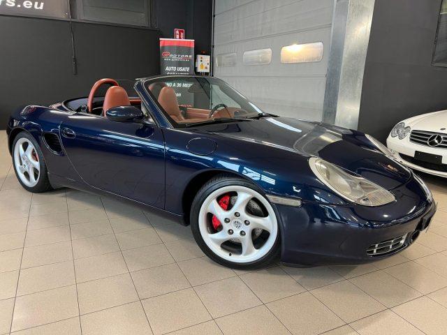 PORSCHE Boxster 3.2 S 252CV MANUALE ! BLU INTERNO EXCLUSIVE ROSSO