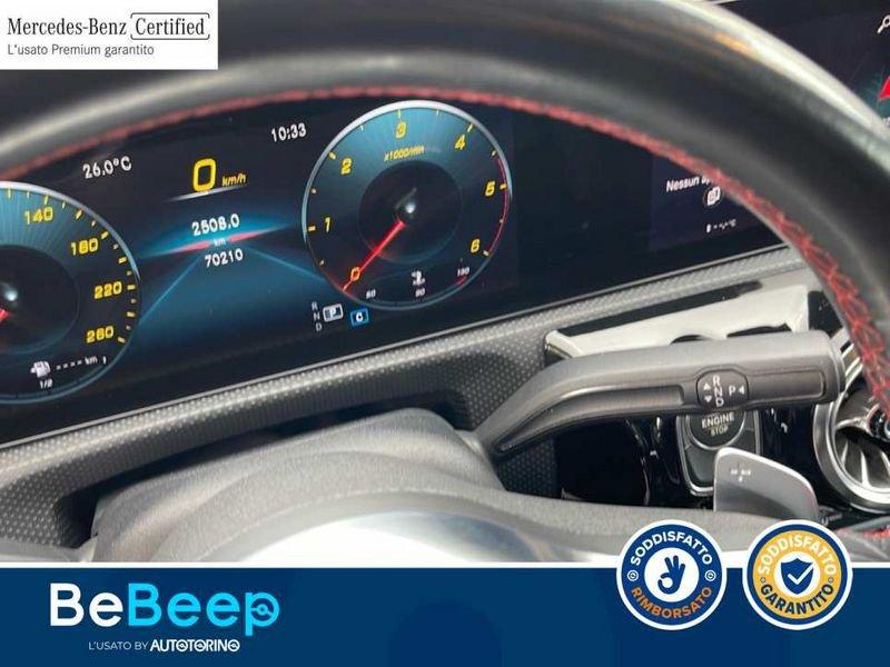 Mercedes-Benz CLA COUPE 180 D PREMIUM AUTO