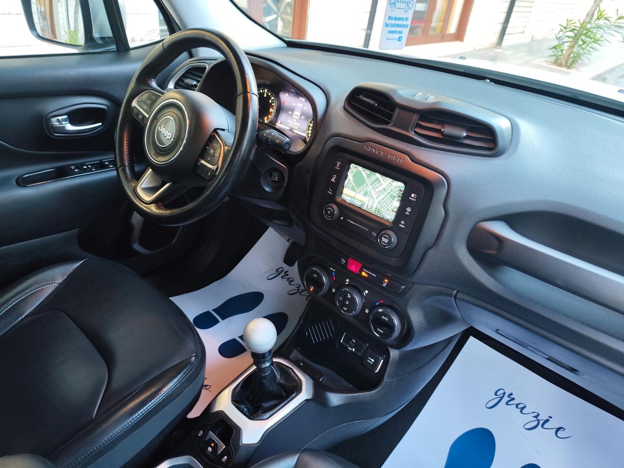 Jeep Renegade 1.6 Mjt 120CV Limited NAVI PELLE