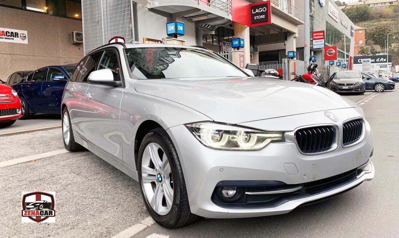 BMW 318d SW 150 CV TETTO APRIBILE INTERNI IN PELLE SEDILI RISCALDATI ED ELETTRICI