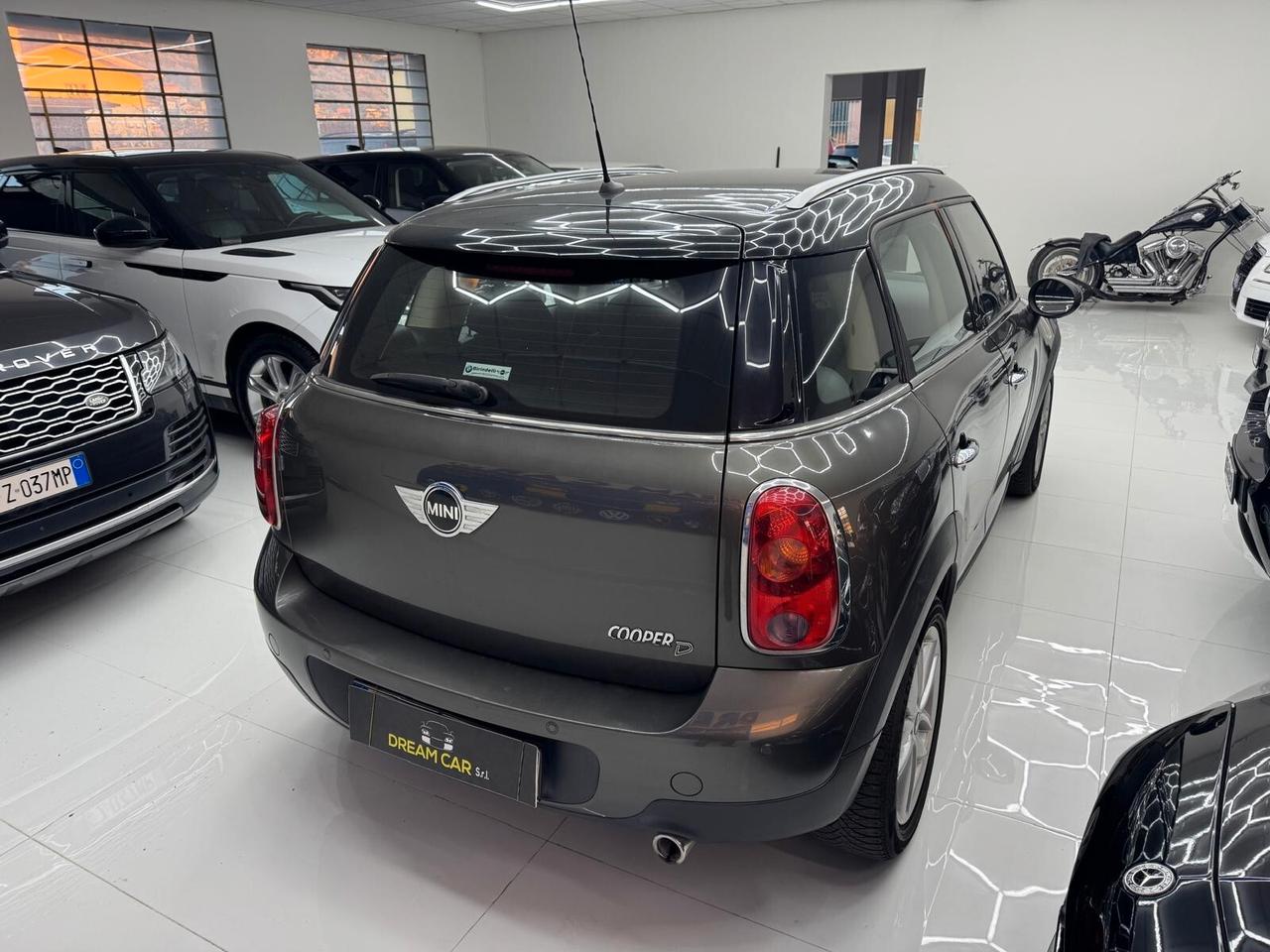 Mini Cooper D Countryman 1.6 diesel 111Cv -Ok Neopatentati