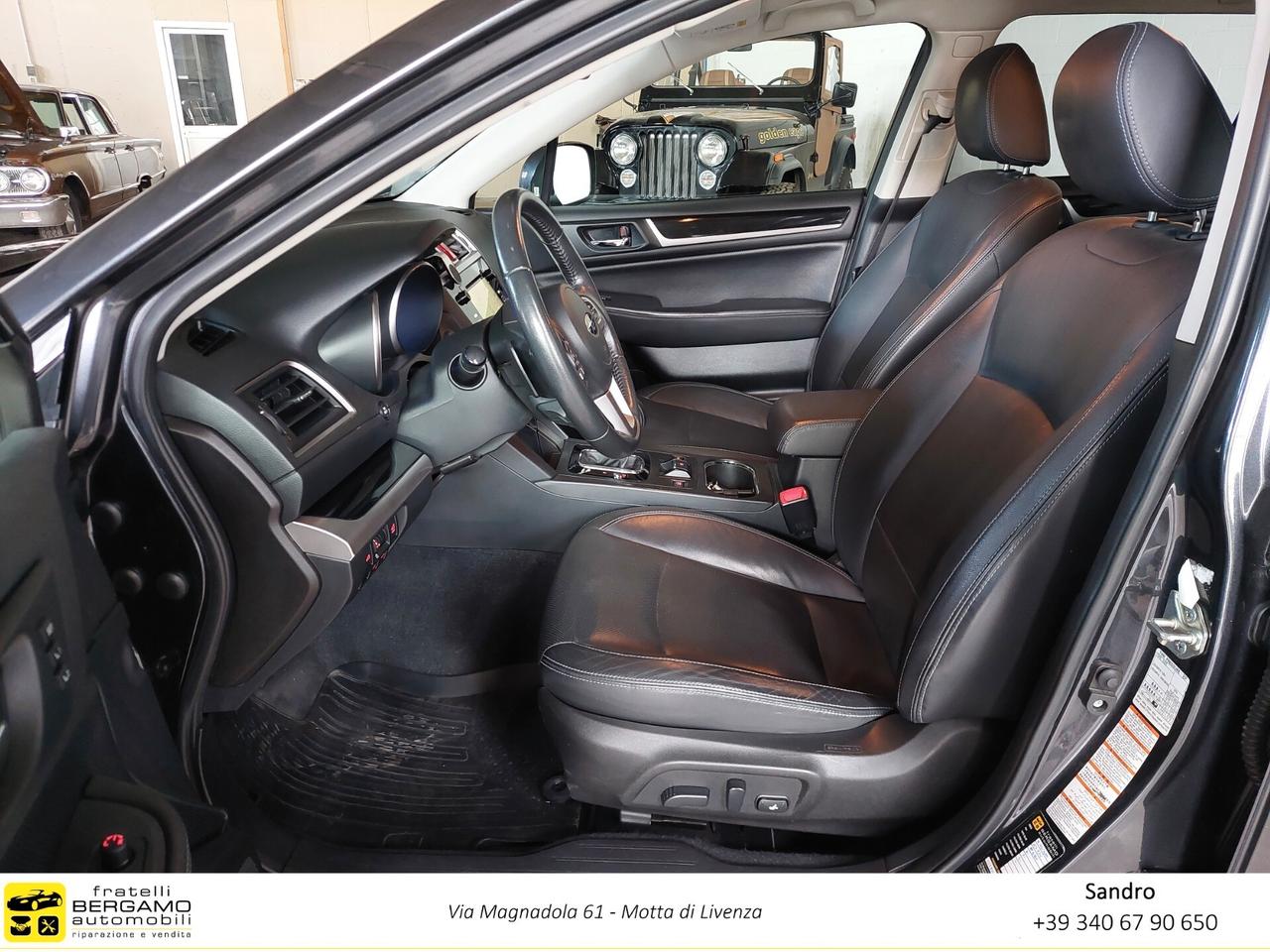 Subaru Outback 2.0d Unlimited lineartronic AWD Tettuccio