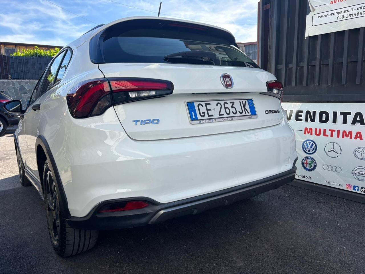 Fiat Tipo 1.6 Mjt S&S 5 porte Cross