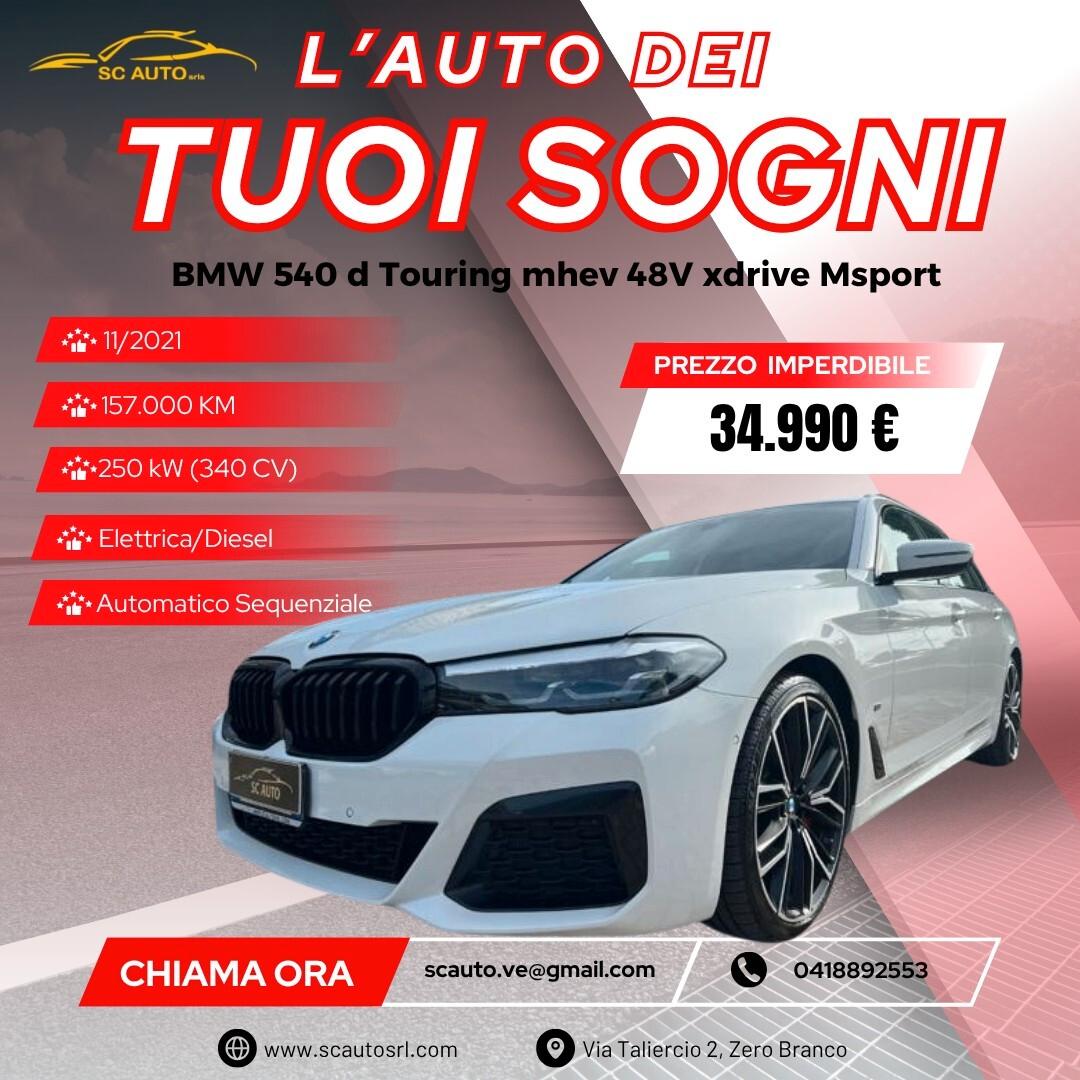 Bmw 540 530d 48V xDrive Touring Sport