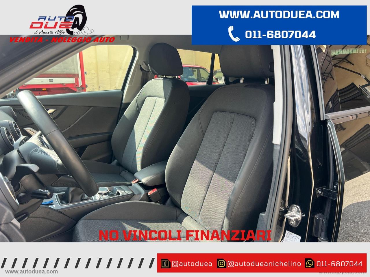 AUDI Q2 30 TDI Admired NO VINCOLI FINANZIARI