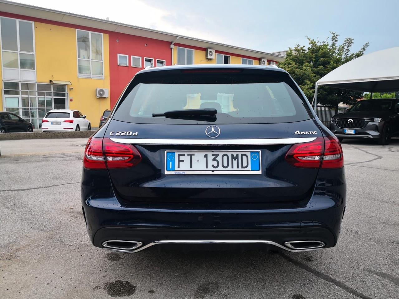 Mercedes-benz C 220 d S.W. 4Matic Auto Premium AMG ***TENUTA BENISSIMO***UNIPROPRIETARIO***