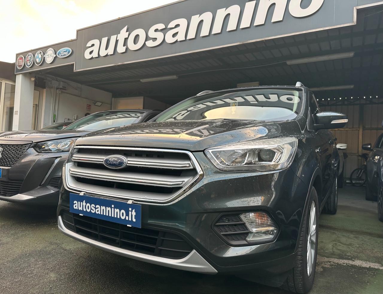 Ford Kuga 1.5 TDCI 120 CV S&S 2WD Powershift Titanium 2018 Navi telecamera portellone elett.