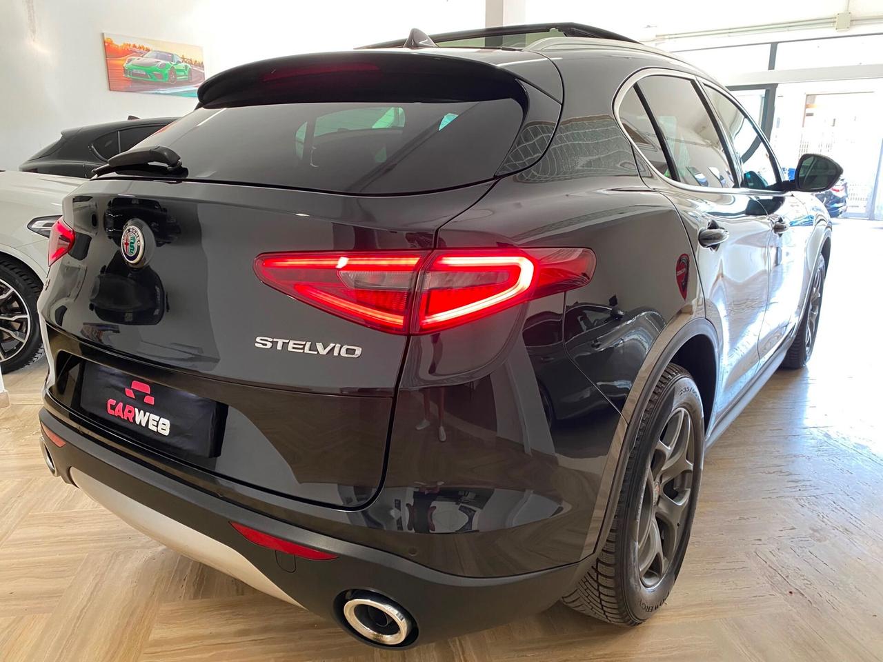 ALFA ROMEO STELVIO 190cv Q4 AT8 TETTO CAM CARPLAY 2021