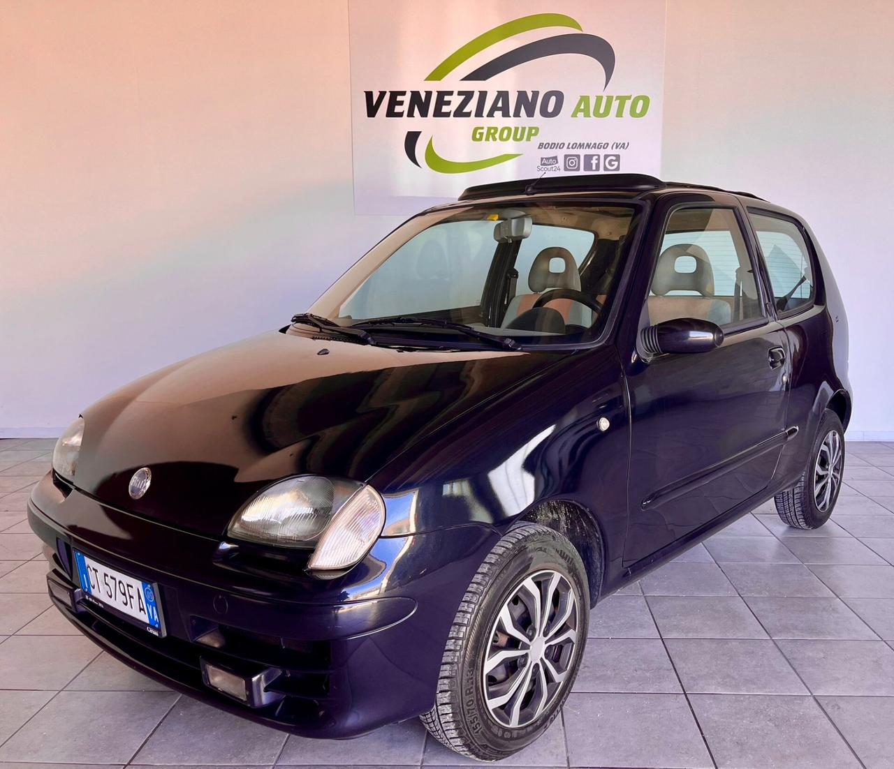 Fiat Seicento 1.1i Van 2 posti cabrio