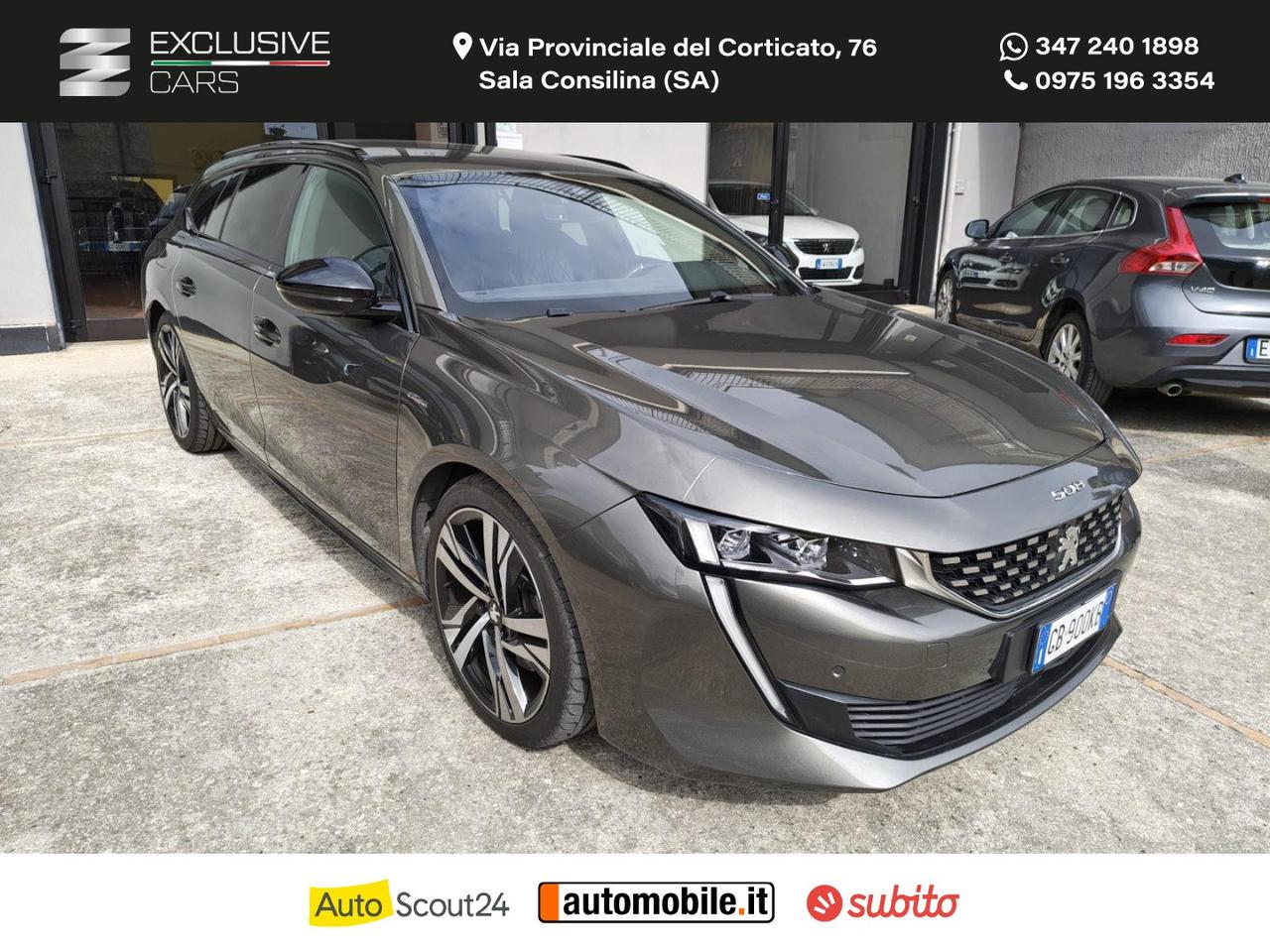 PEUGEOT 508 BlueHDi 160 S&S EAT8 SW GT Line