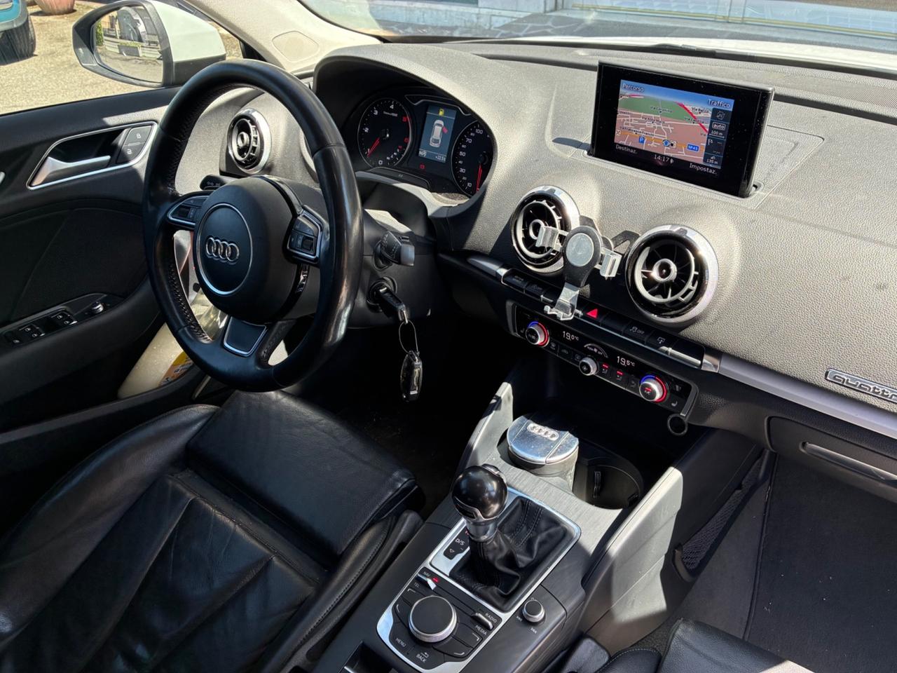 Audi A3 SPB 2.0 tdi S-line 4x4 184cv