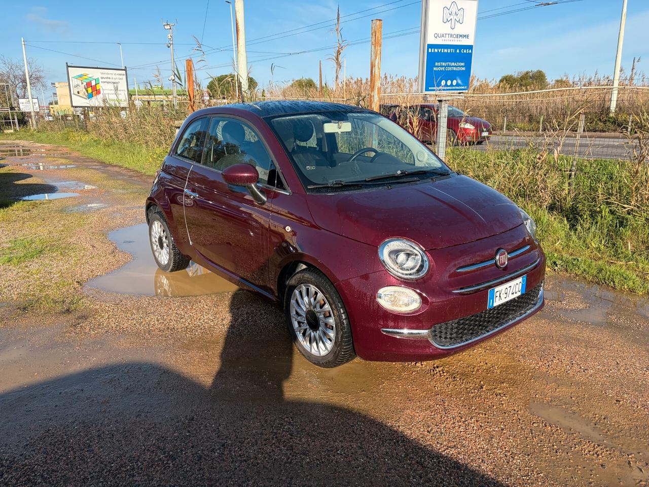 FIAT 500 1.2 LOUNGE 96.000 KM ANNNO 2017 GARANTITA