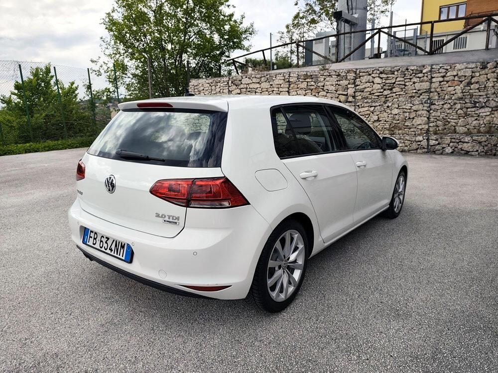 Volkswagen Golf 2.0 TDI 5p. Highline BlueMotion Unico Proprietario, KM Certificati!