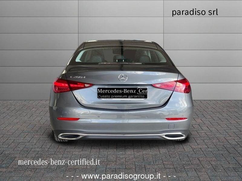 Mercedes-Benz Classe C Classe C-W206 Berlina 2021 C 200 d mhev Advanced auto