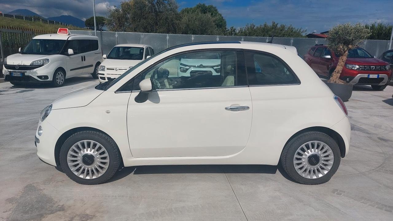 Fiat 500 1.2 Lounge 2015 con tetto panoramico