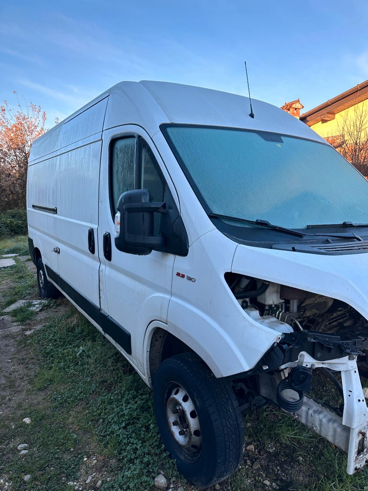 FIAT DUCATO 2.3 DIESEL 131CV MOTORE ROTTO