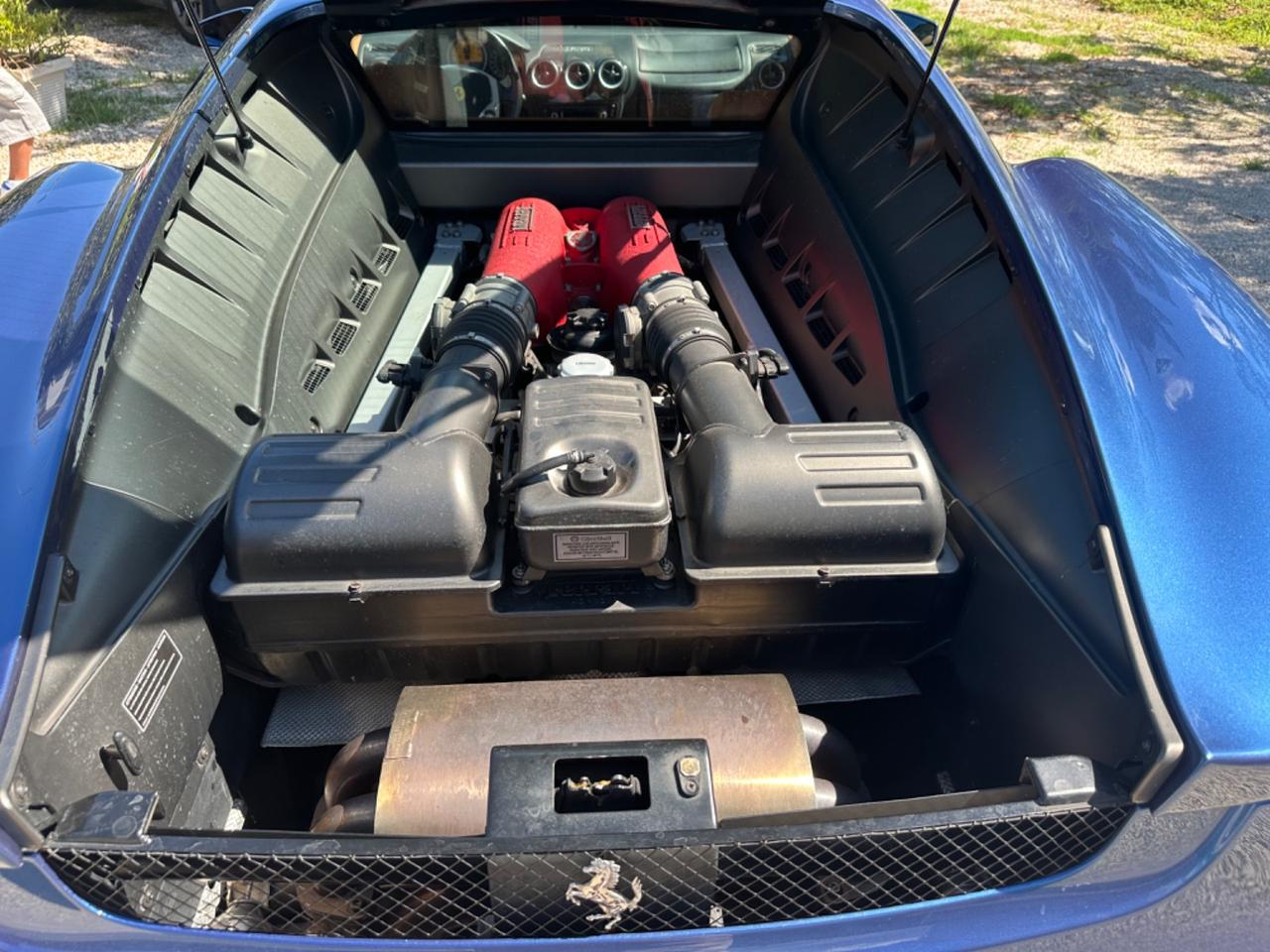 Ferrari f 430 Blue mirabeau book prima vernice