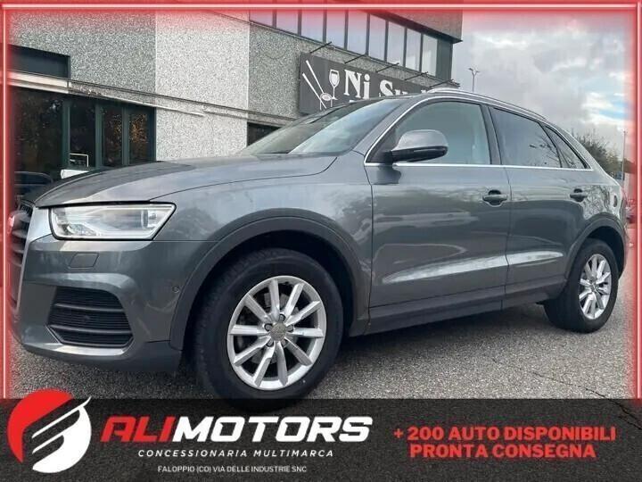 Audi Q3 2.0 TDI 120 CV*Neopatentati*Cinghia fatta*Euro 6