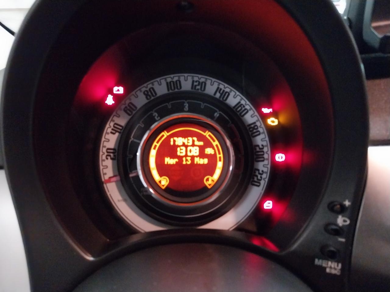 Fiat 500 C 1.3 Multijet 16V 95 CV Rock - ok neopatentati