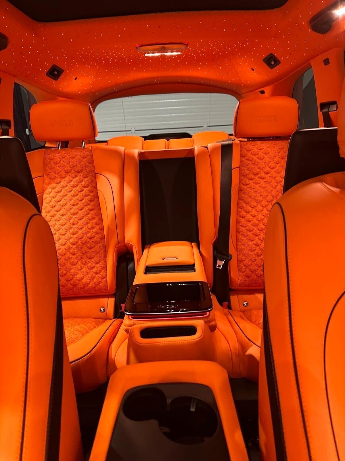 Mercedes-benz GLS 63 S AMG BRABUS 800/FULL ORANGE WIDESTAR/EXCLUSIV LEATHER^IVA ESPOSTA^