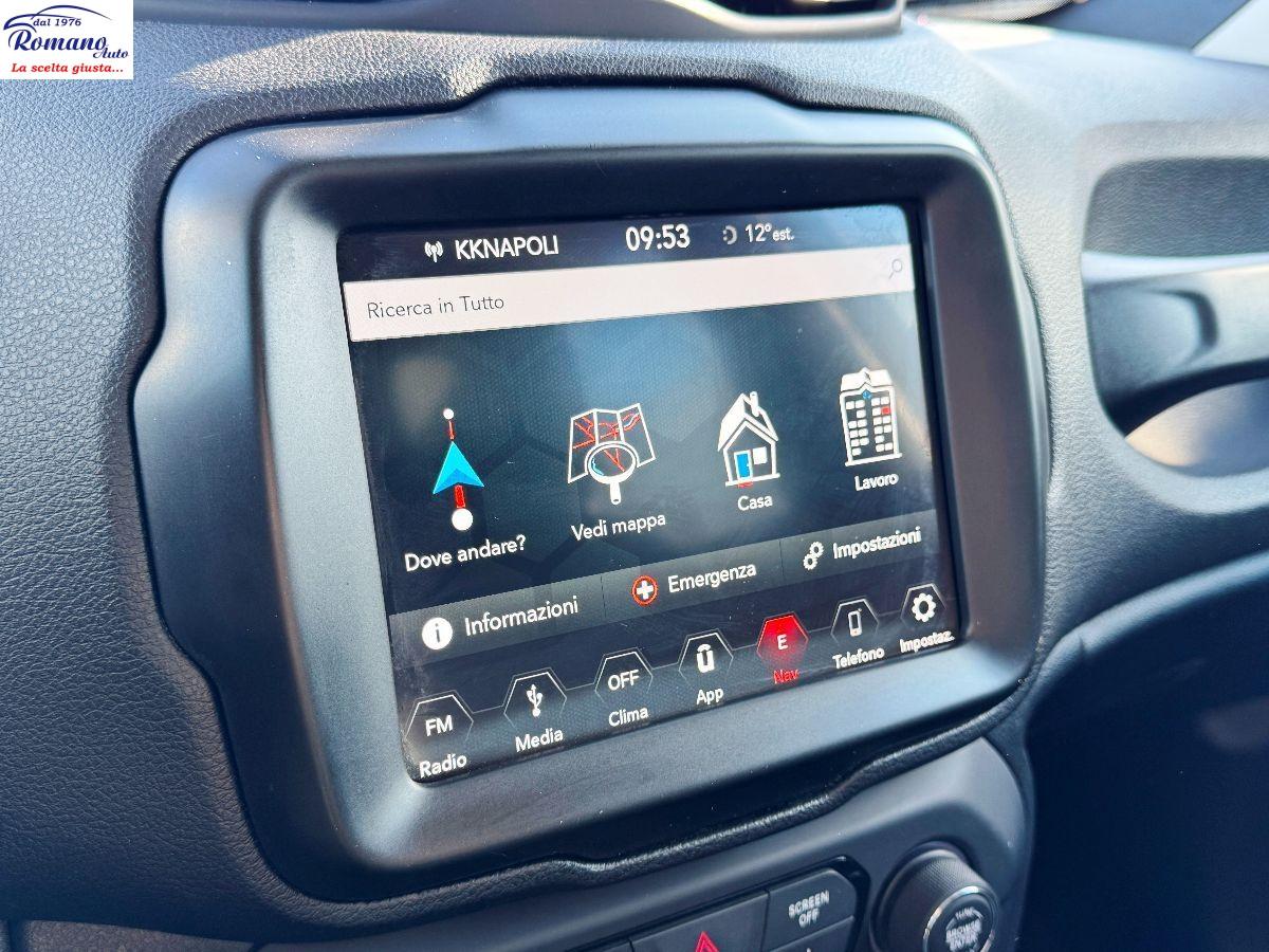 JEEP - Renegade 1.6 mjt Limited fwd 120cv#SEDILI IN PELLE!NAVI 8.4!